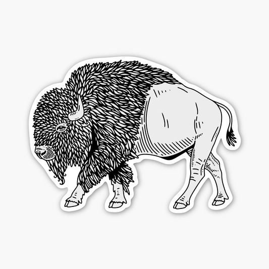 American Bison Sticker