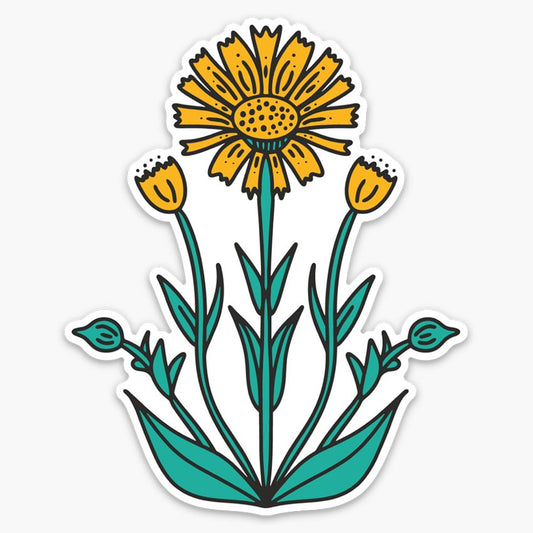 Arnica Montana Wildflower Sticker