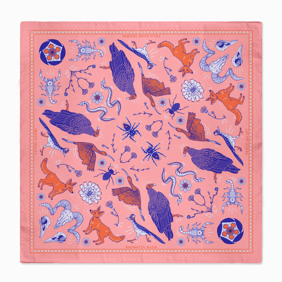 Badwater Basin - Death Valley Bandana - Bright Sunset