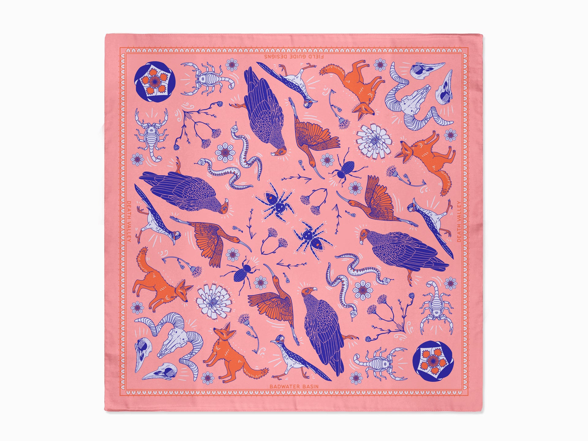 Badwater Basin - Death Valley Bandana - Bright Sunset