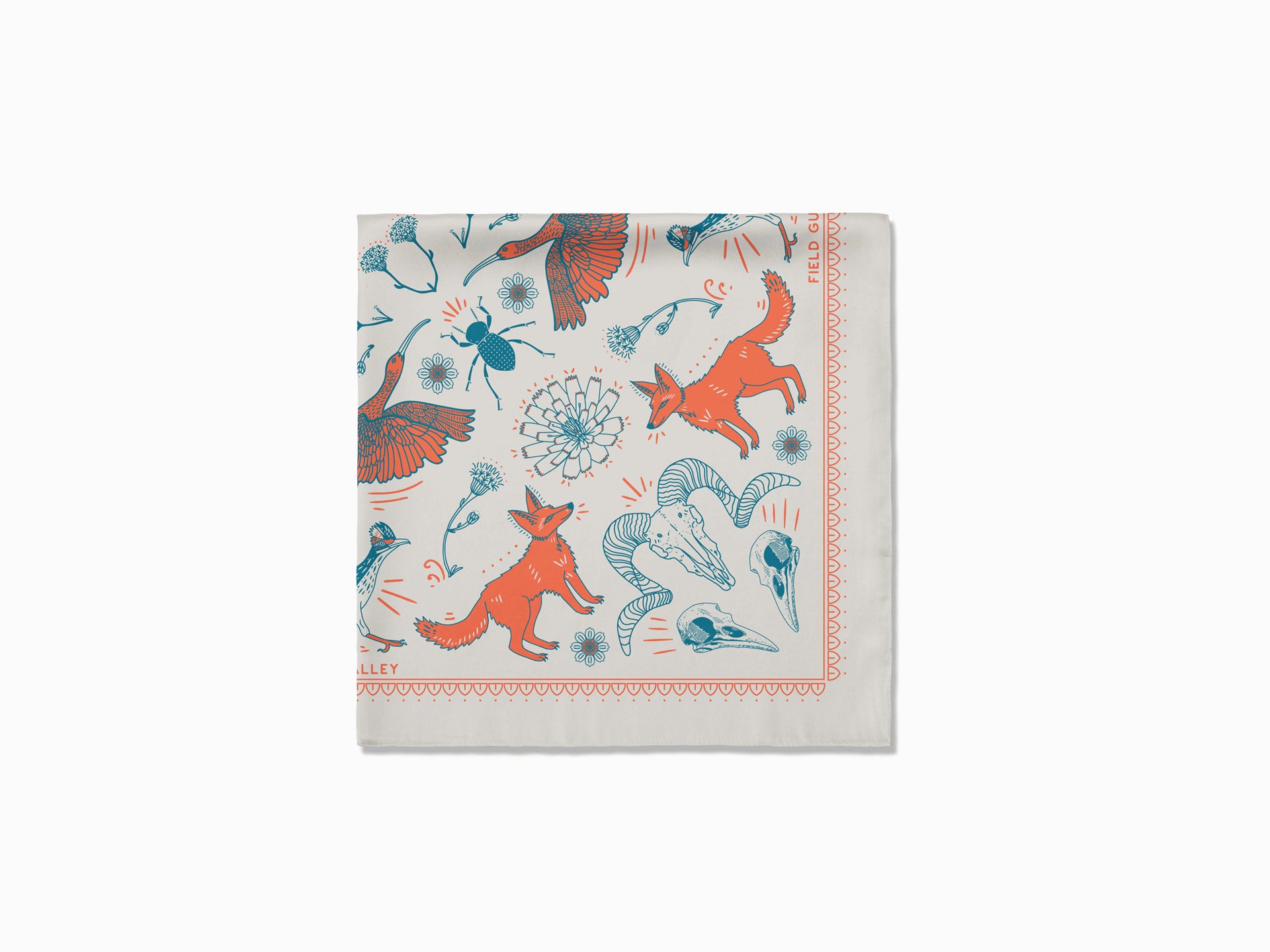 Badwater Basin - Death Valley Bandana - Natural