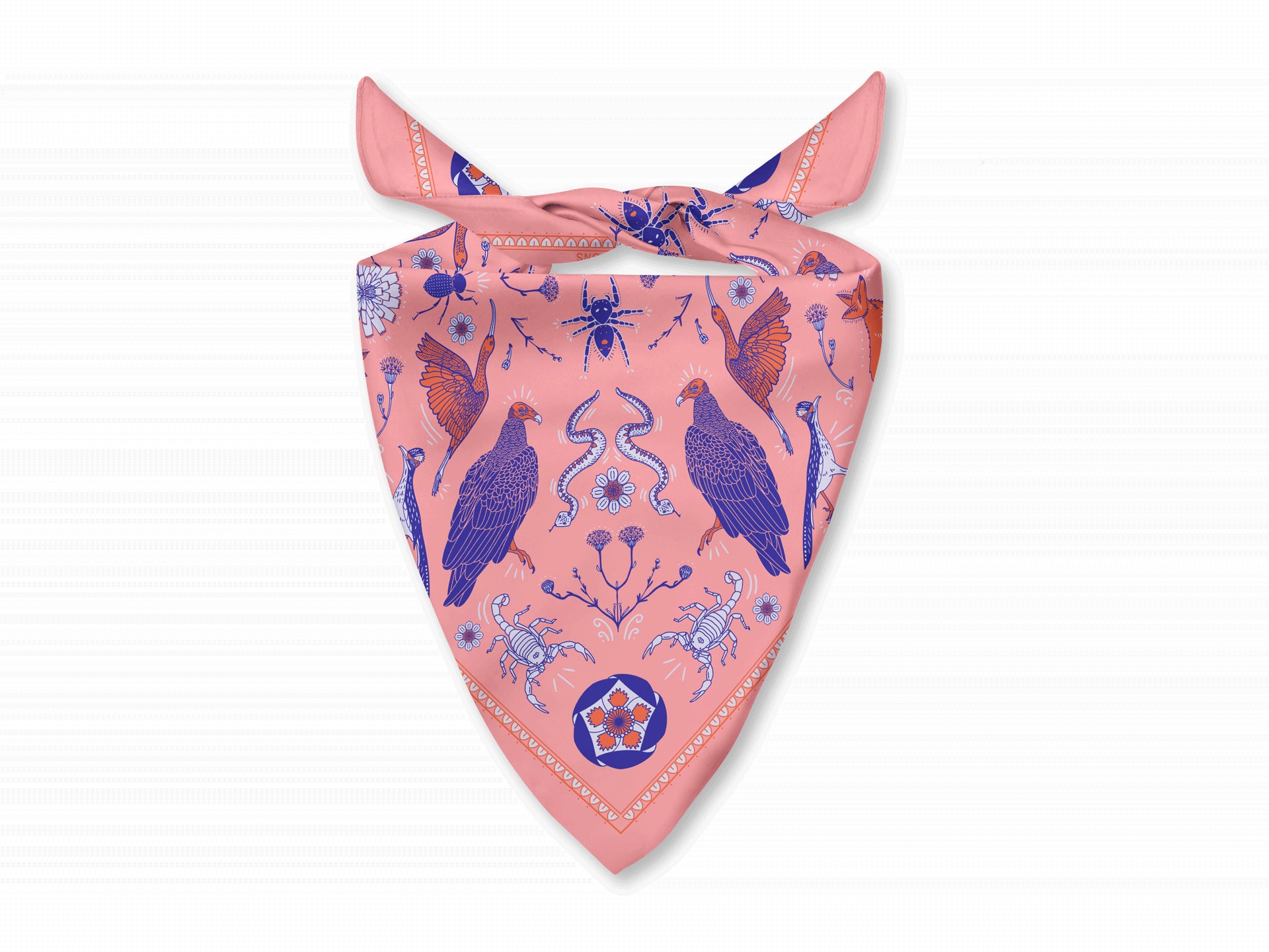 Badwater Basin - Death Valley Bandana - Bright Sunset