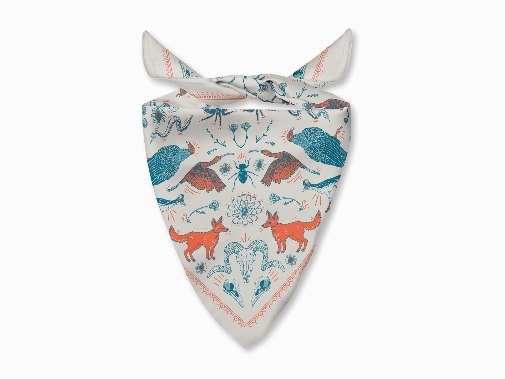 Badwater Basin - Death Valley Bandana - Natural