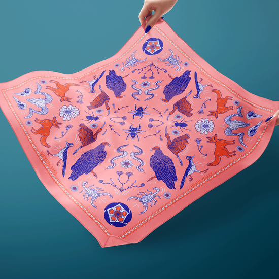 Badwater Basin - Death Valley Bandana - Bright Sunset