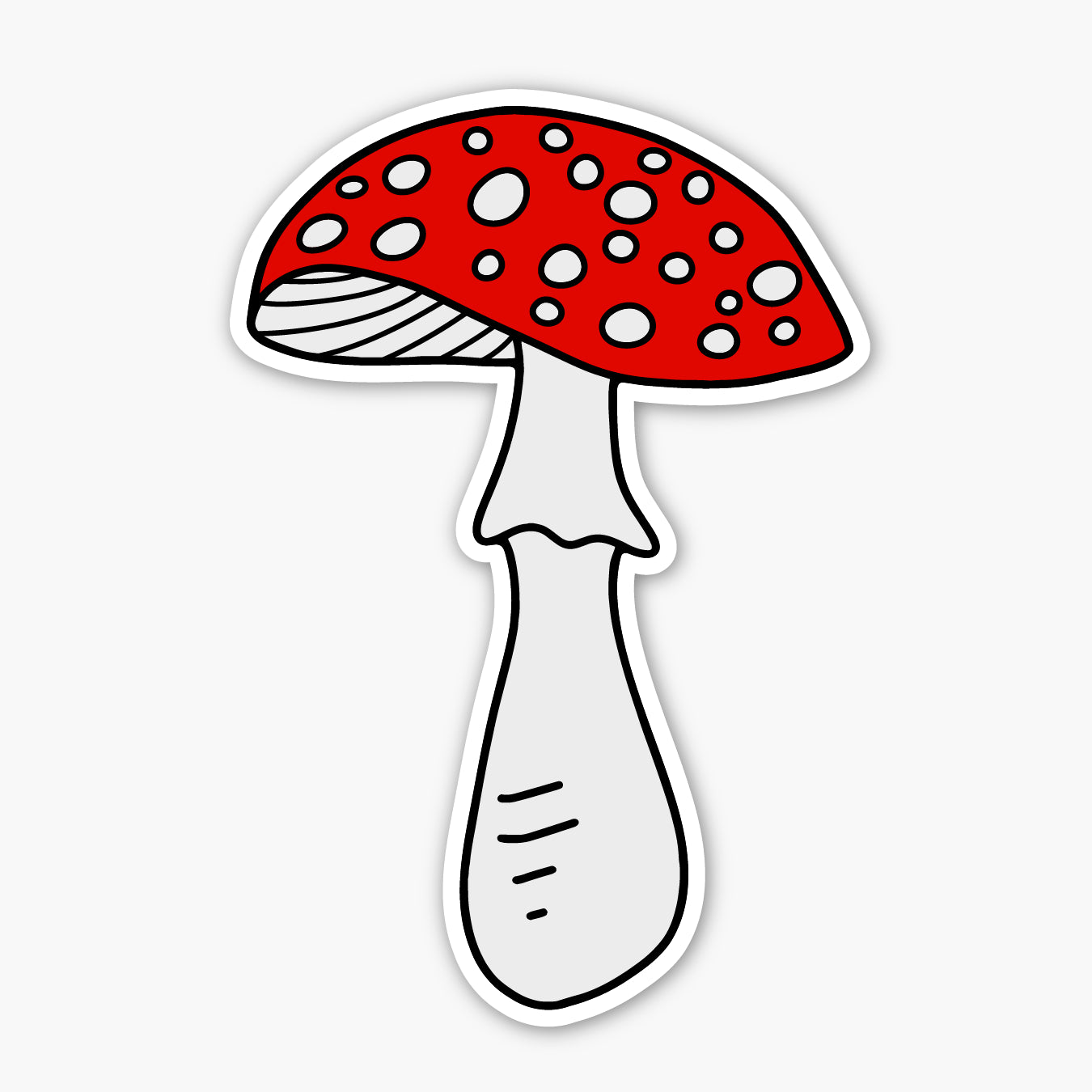 Fly Agaric Mushroom Sticker
