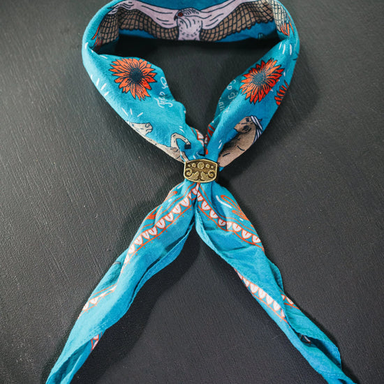 Vintage Loop Bandana Slide