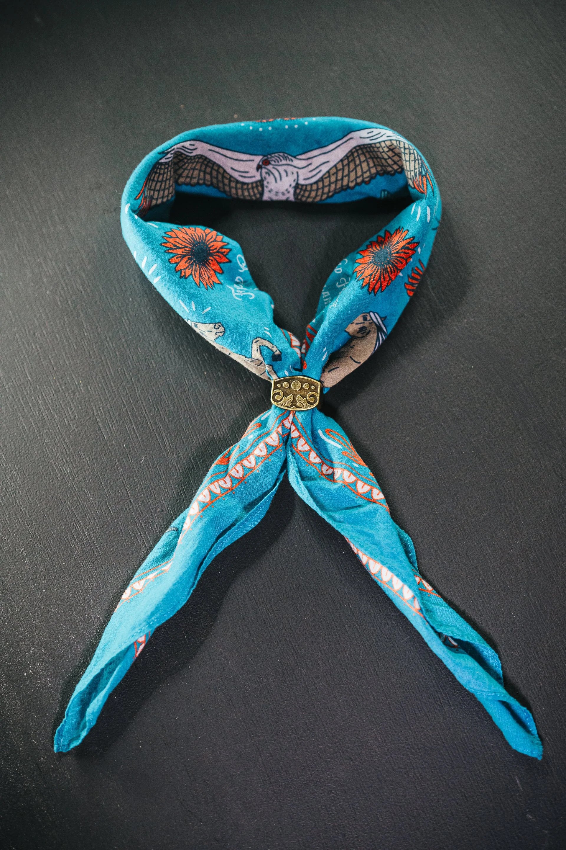 Vintage Loop Bandana Slide