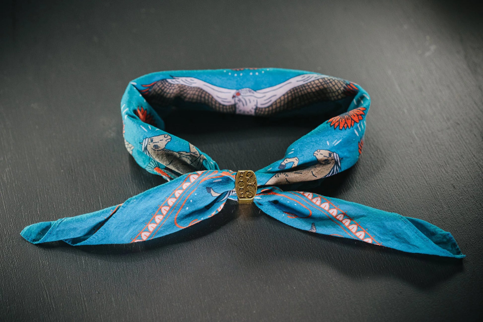 Vintage Loop Bandana Slide