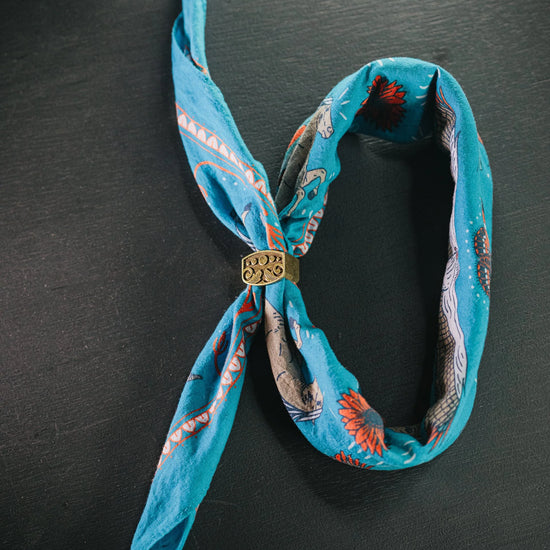 Vintage Loop Bandana Slide