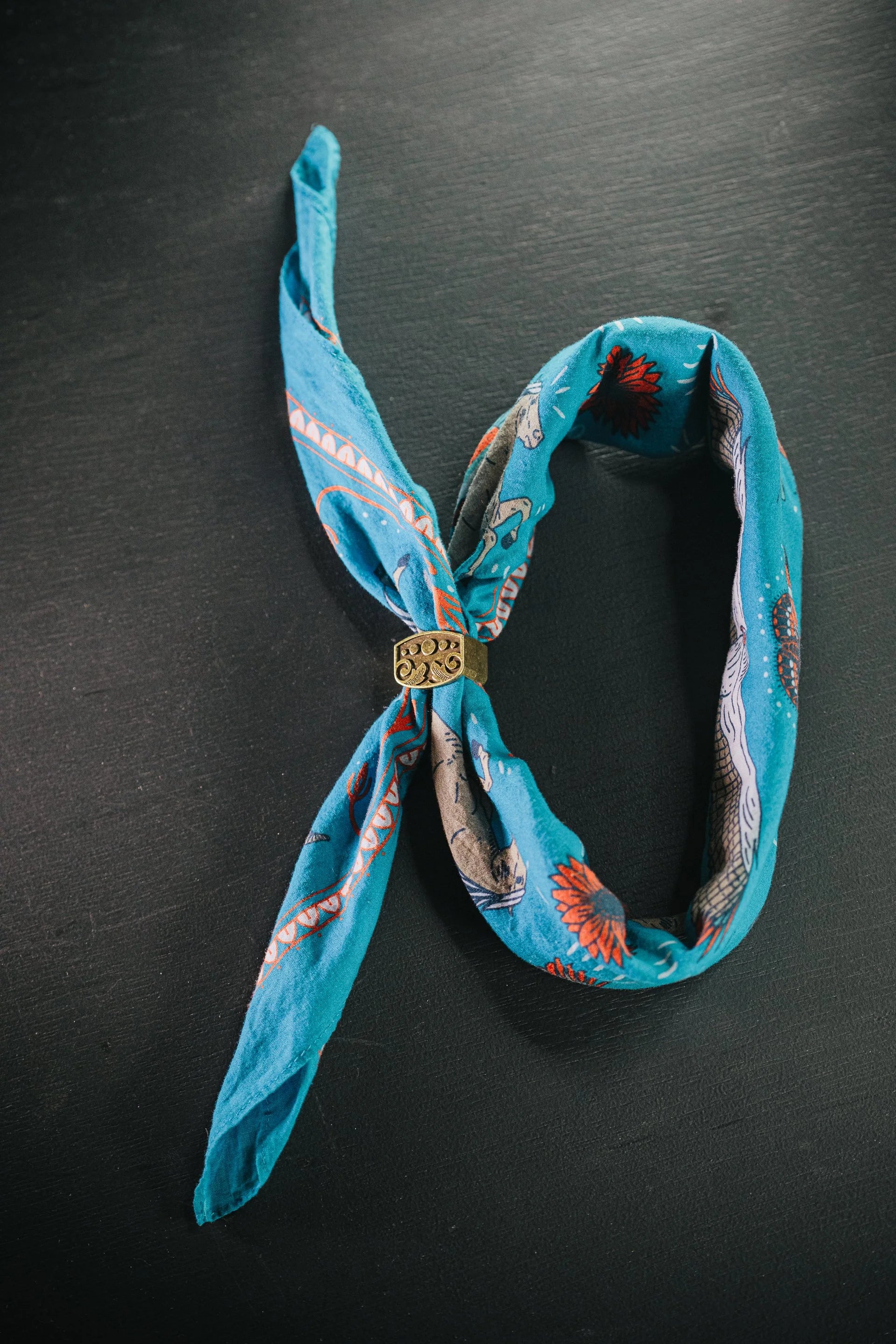Vintage Loop Bandana Slide