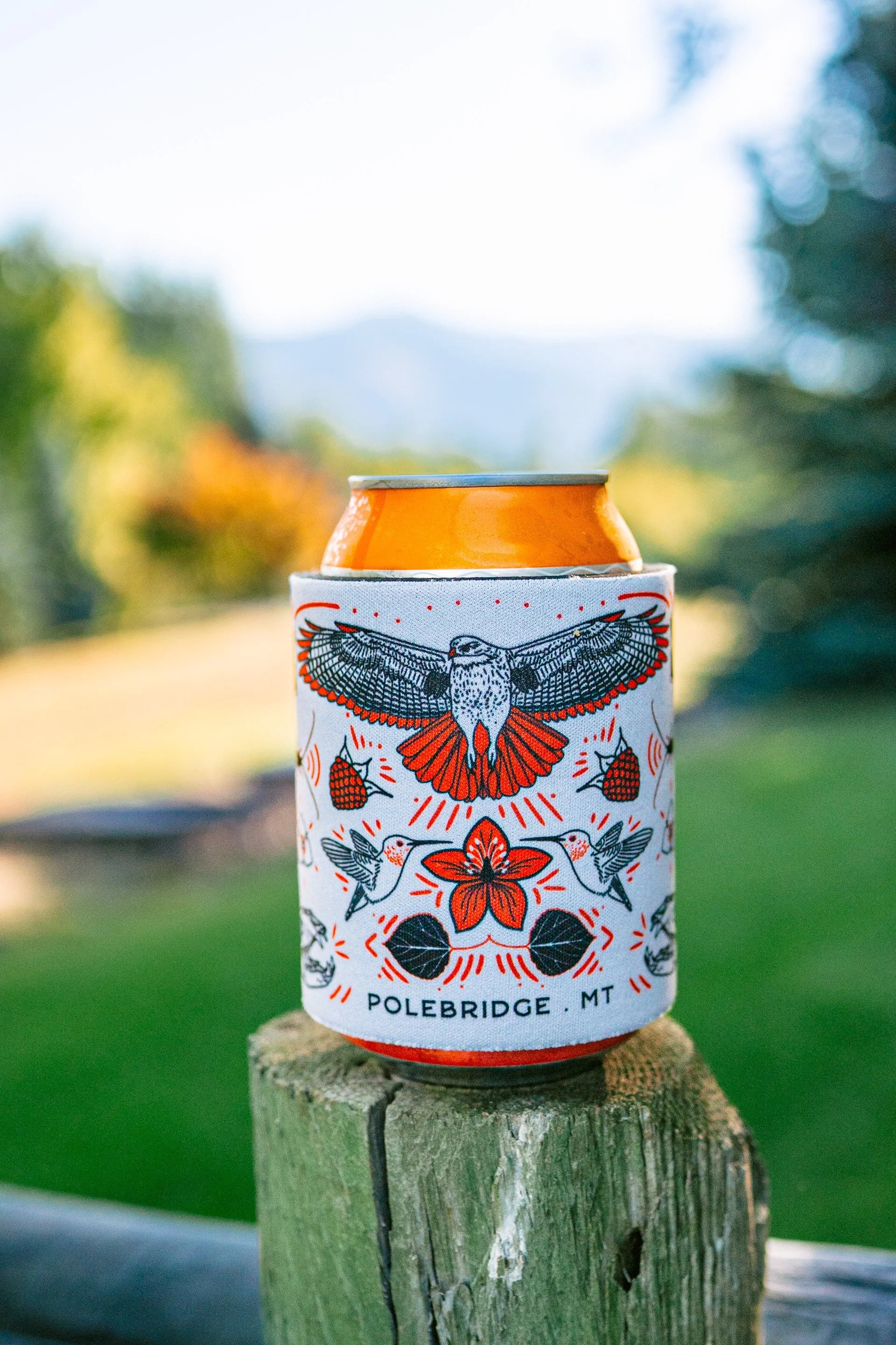Polebridge, Montana Slap Koozie