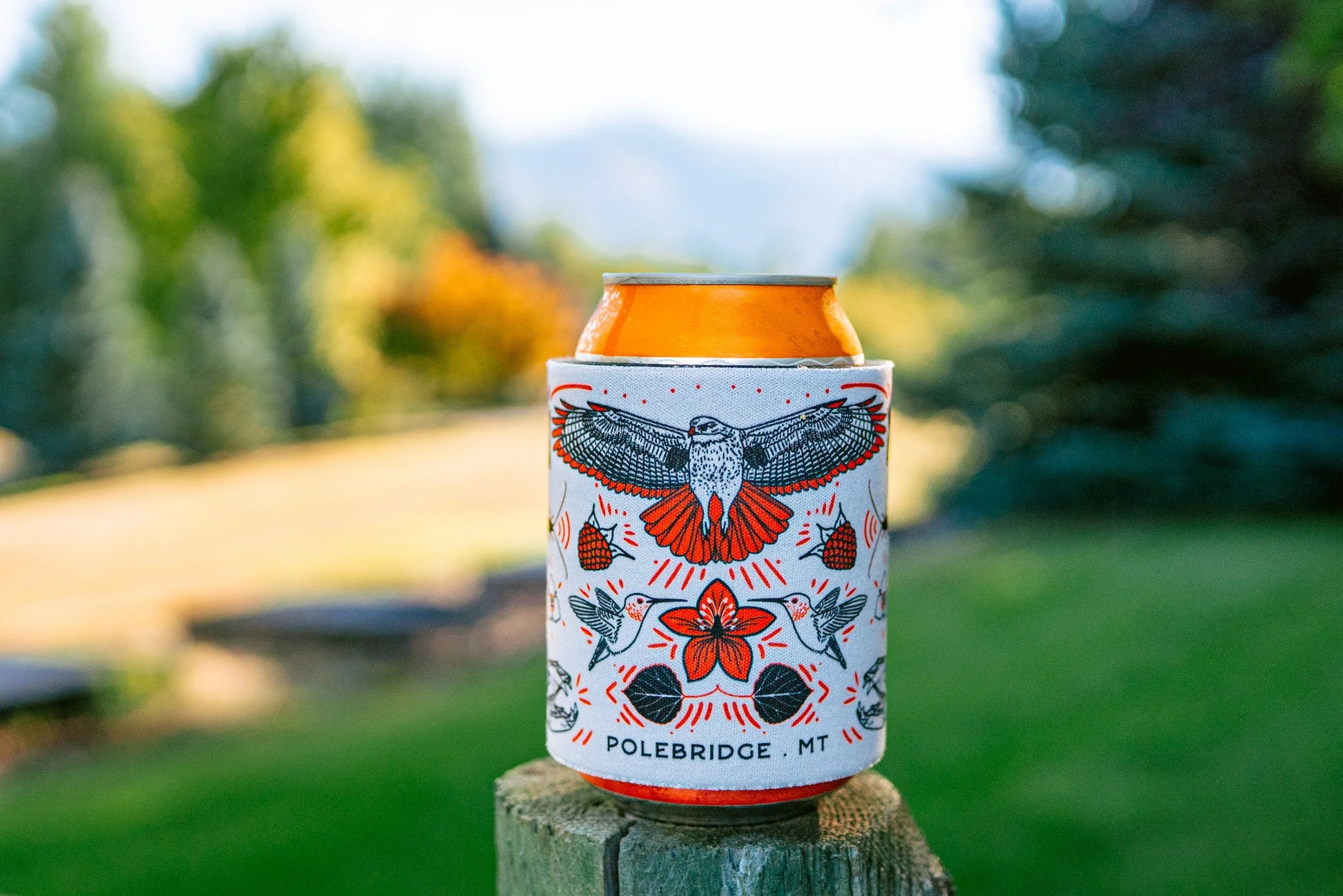 Polebridge, Montana Slap Koozie
