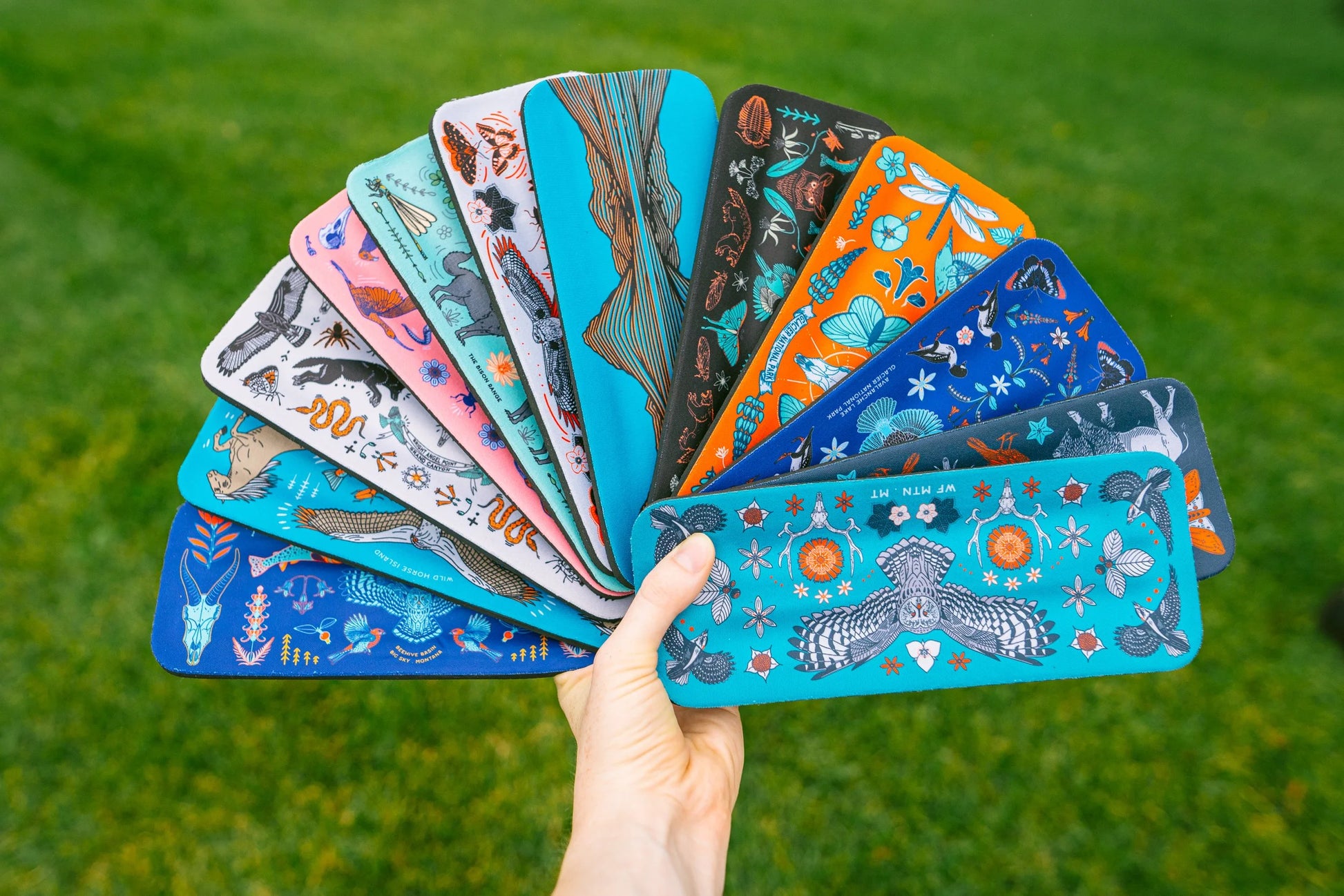 Grinnell Point, Glacier Park, Montana Slap Koozie