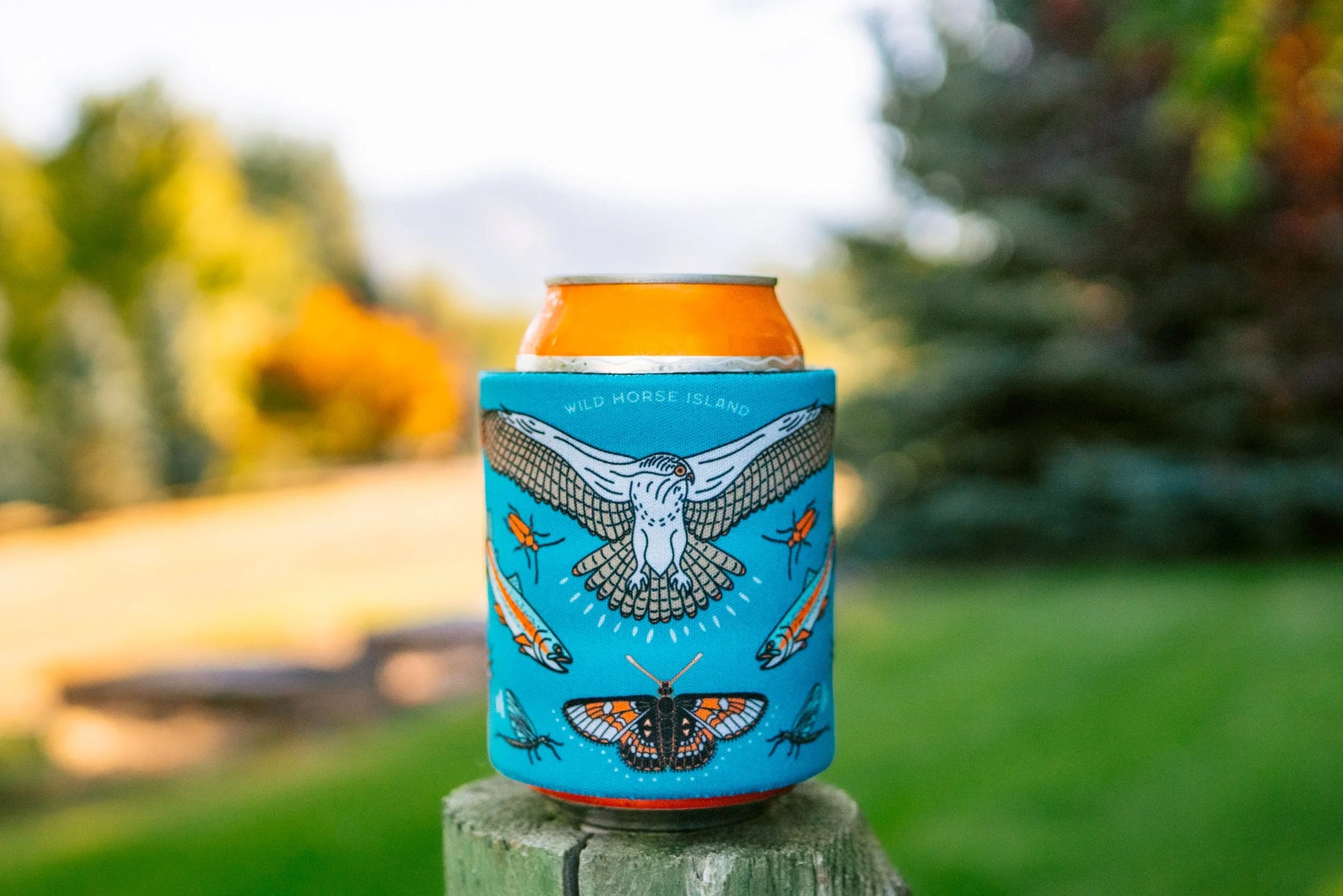 Wild Horse Island, Flathead Lake, Montana Slap Koozie