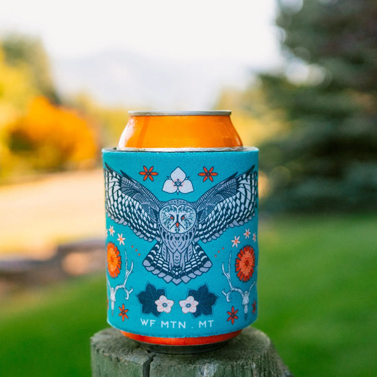 Whitefish Mountain, Montana Slap Koozie