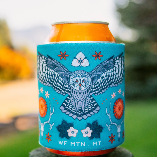 Whitefish Mountain, Montana Slap Koozie
