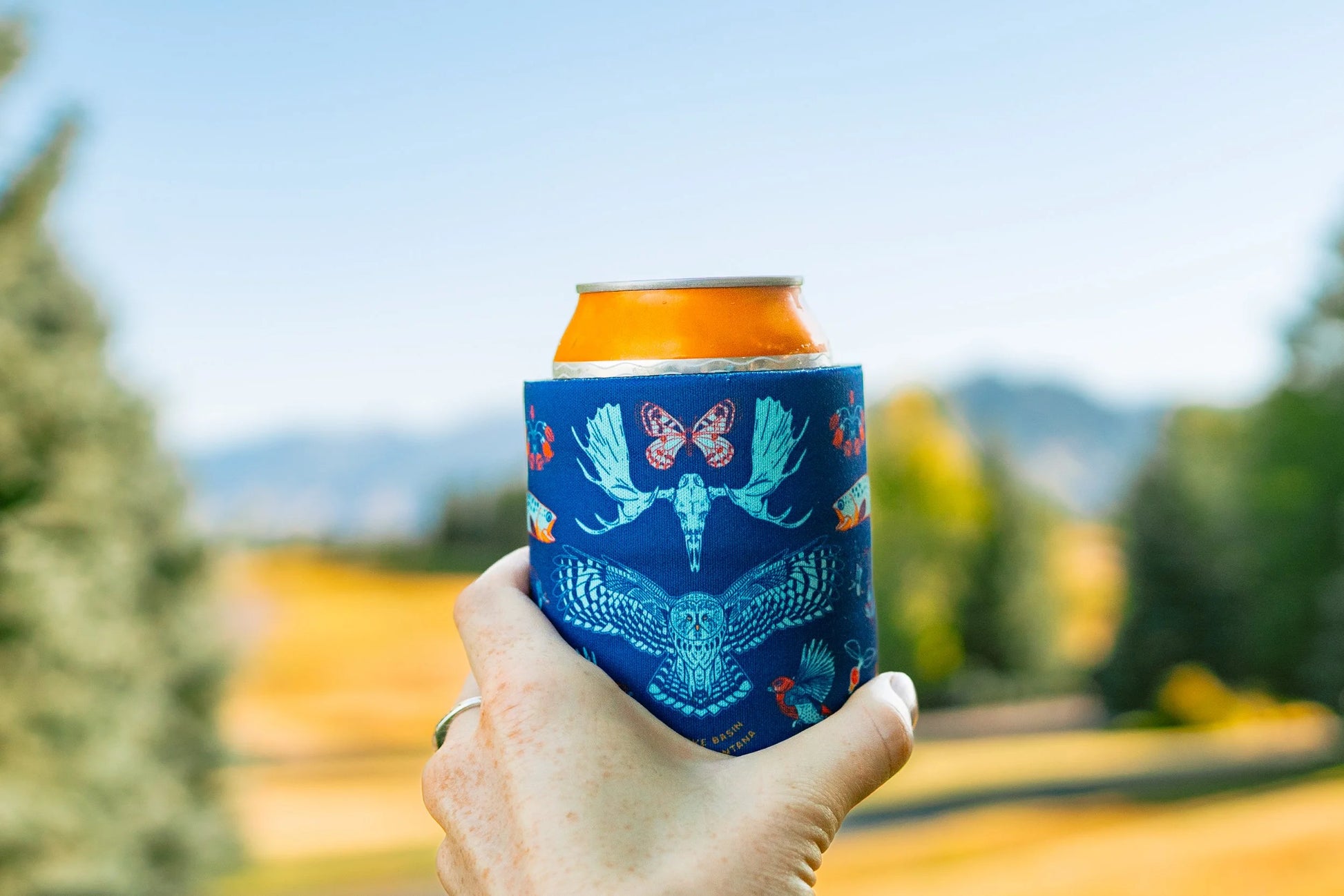 Beehive Basin, Big Sky, Montana Slap Koozie