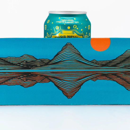 Longs Peak, Rocky Mountain National Park, Colorado Slap Koozie - Gray