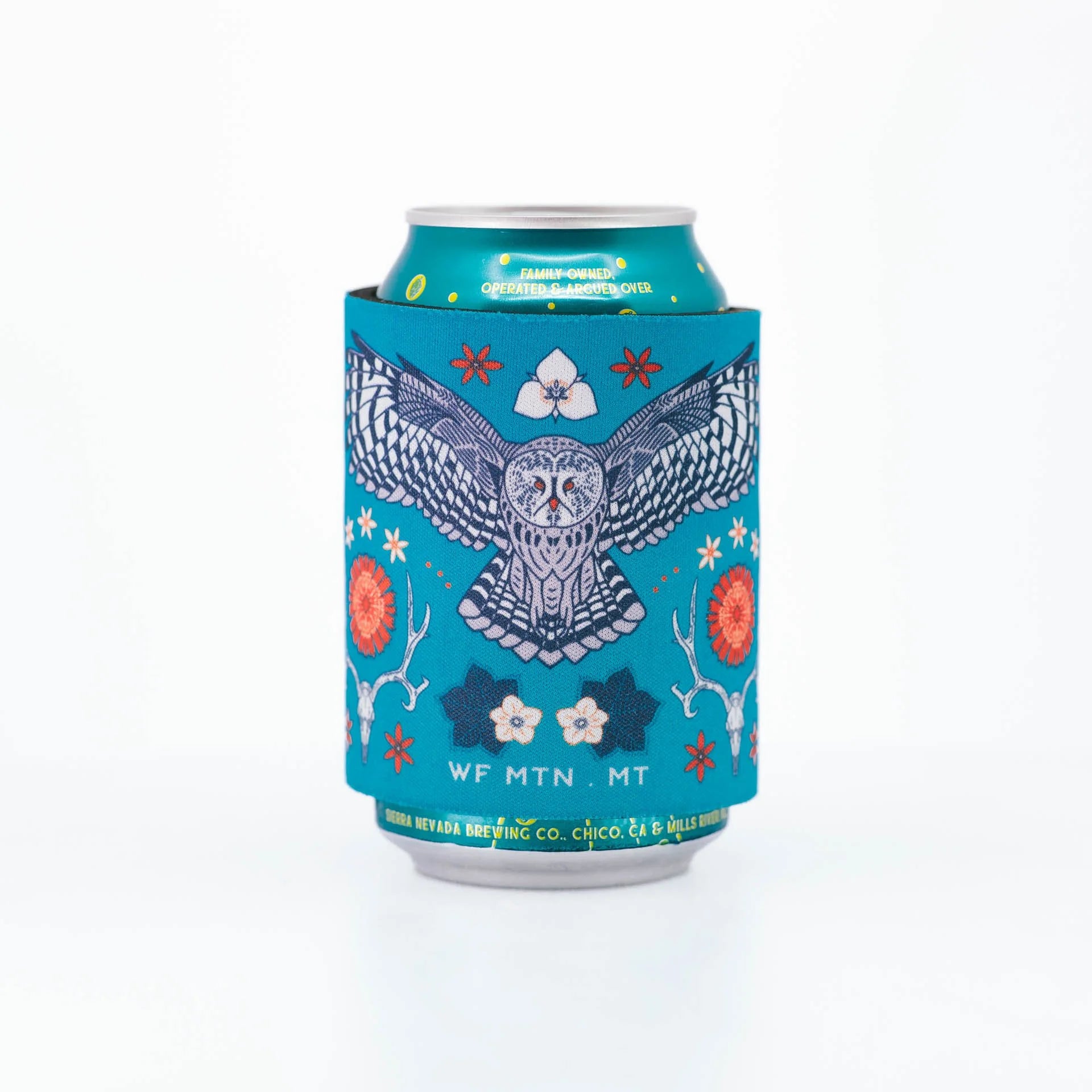 Whitefish Mountain, Montana Slap Koozie
