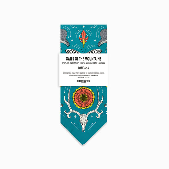 Gates of the Mountains Wilderness - Helena, Montana - Landmark Bandana