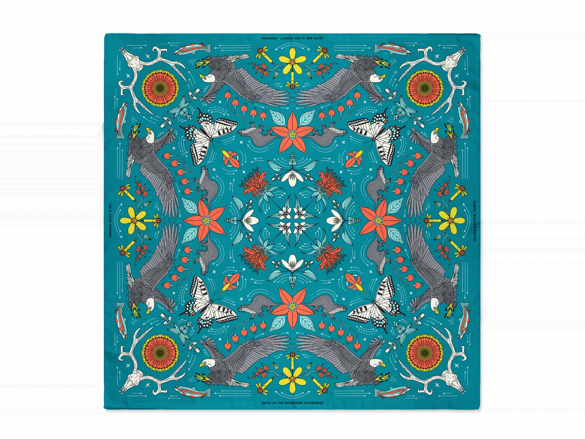 Gates of the Mountains Wilderness - Helena, Montana - Landmark Bandana