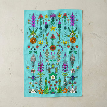 Glacier Wildflowers - Montana - Kitchen Towel