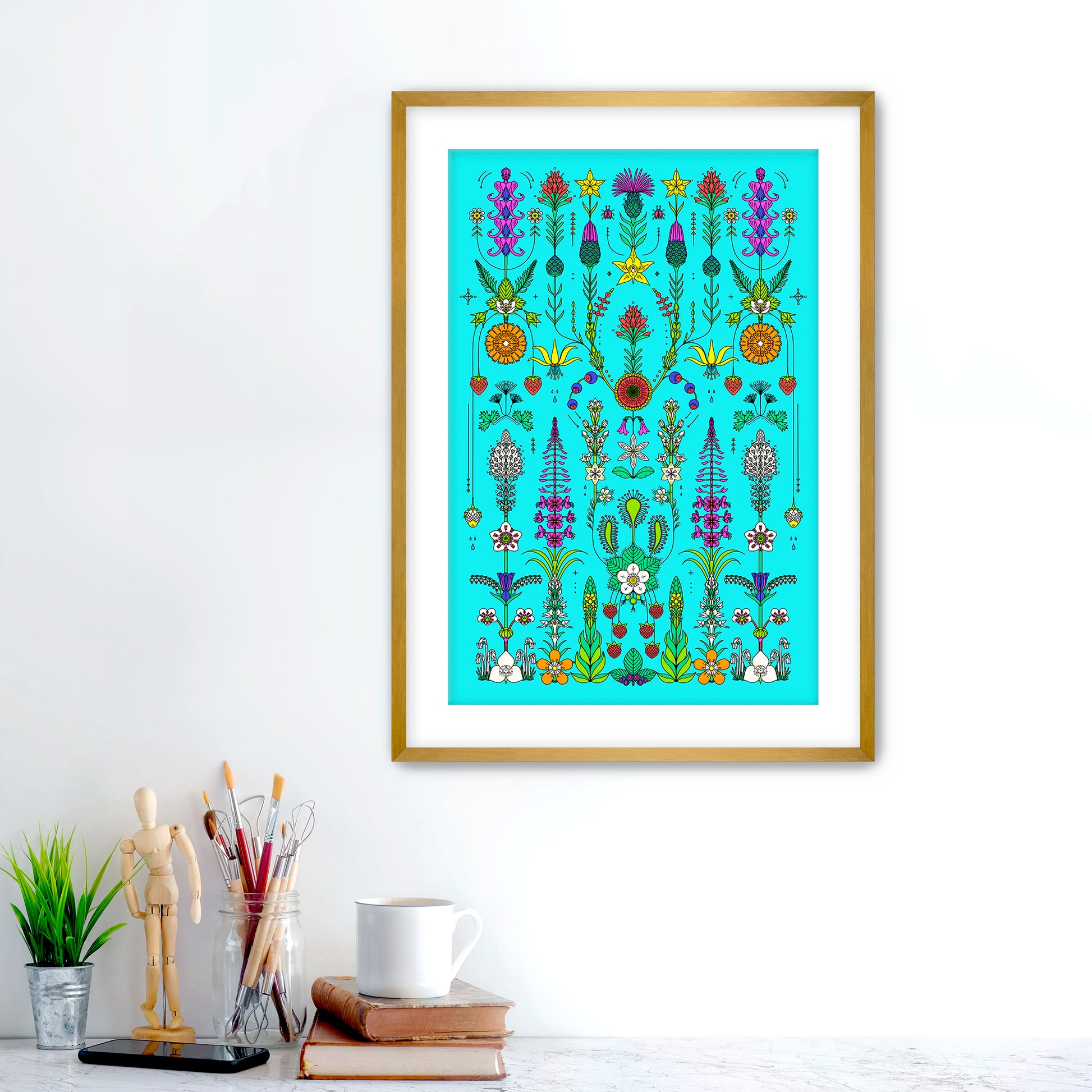 Glacier Wildflowers - Fine Art Print