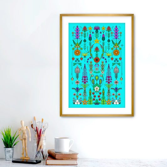 Glacier Wildflowers - Fine Art Print