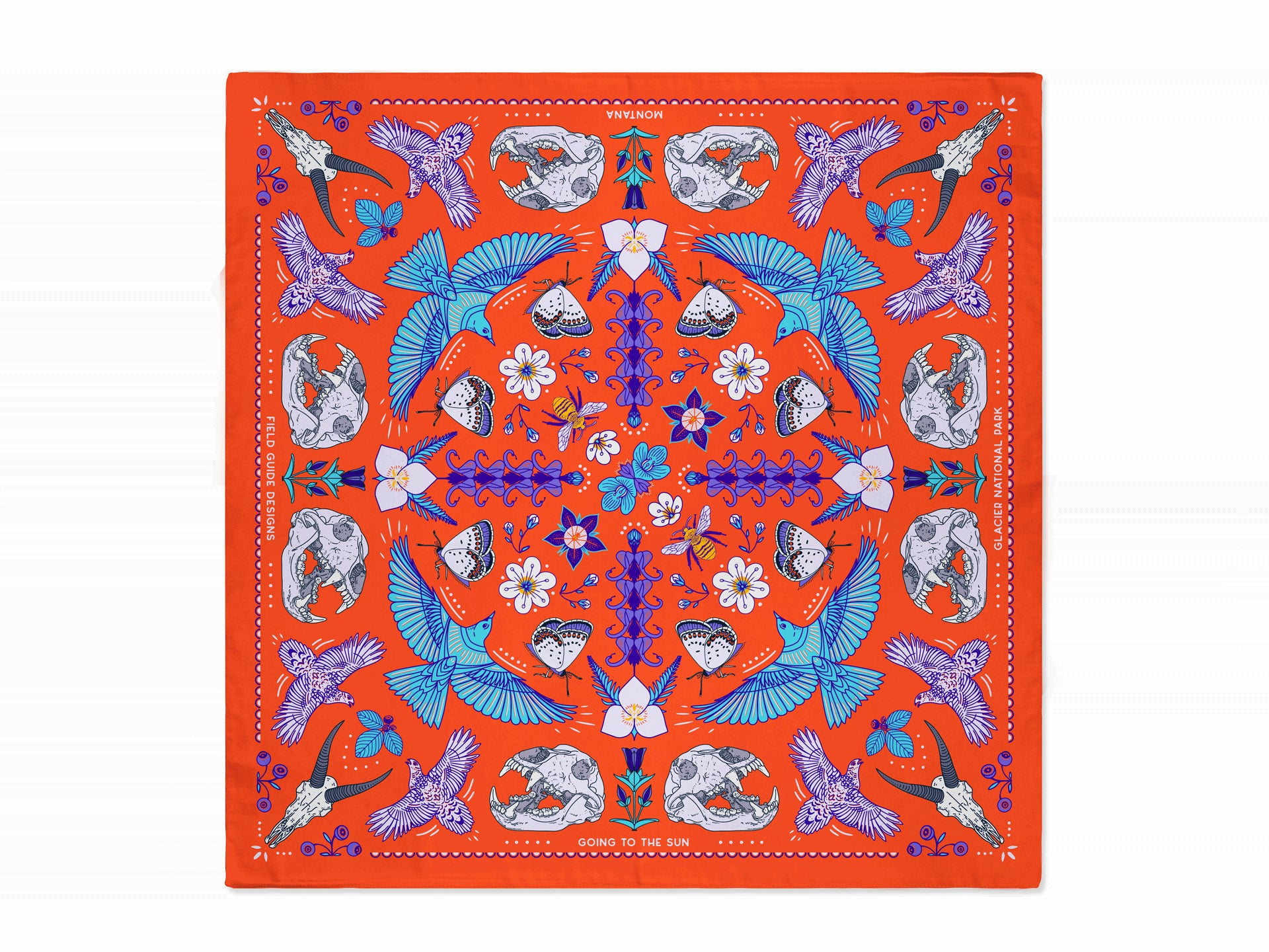 Going To The Sun - Glacier National Park Bandana