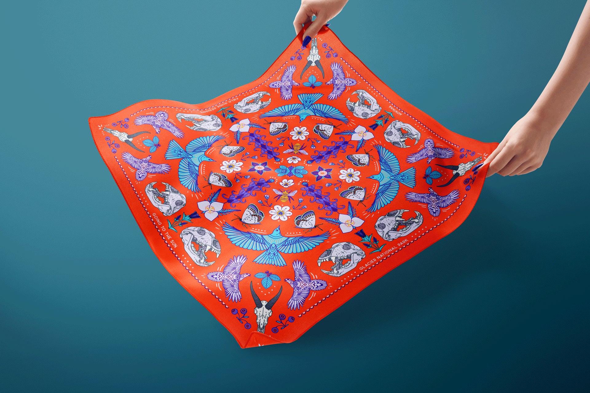 Going To The Sun - Glacier National Park Bandana