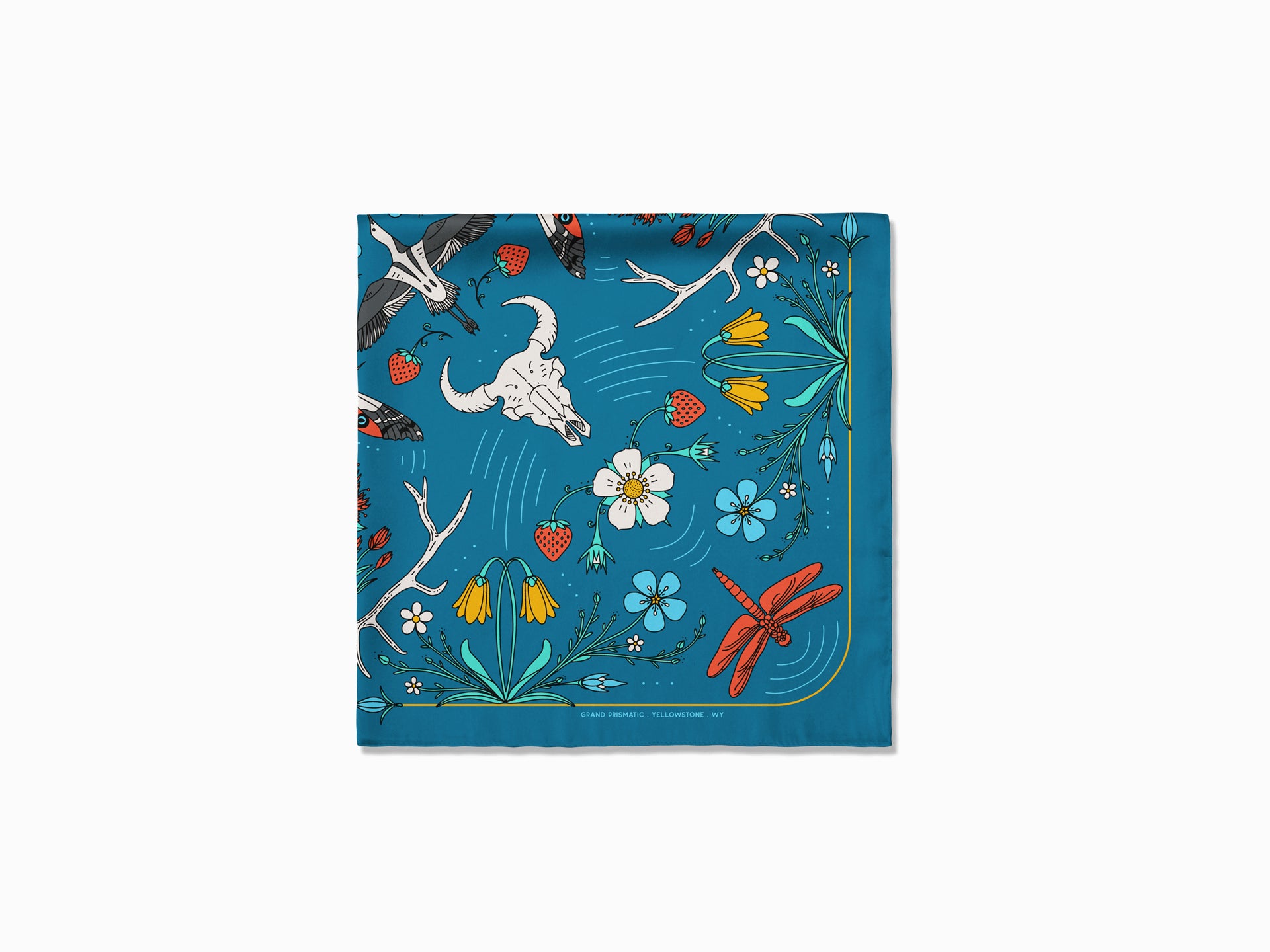 Grand Prismatic Spring - Yellowstone National Park - Bandana