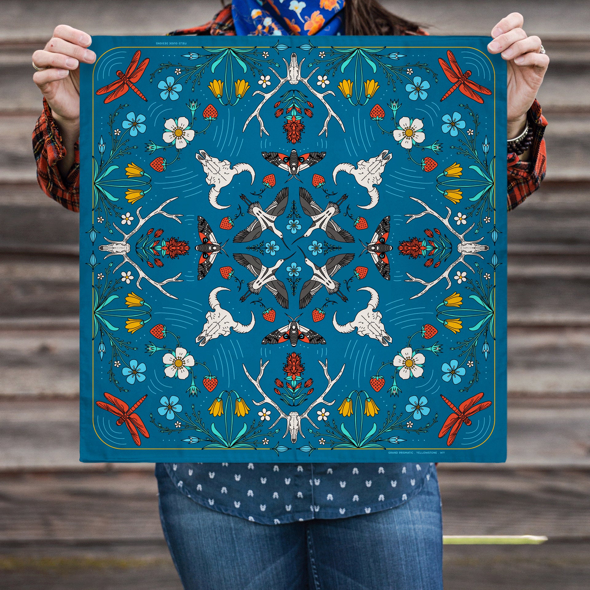 Grand Prismatic Spring - Yellowstone National Park - Bandana