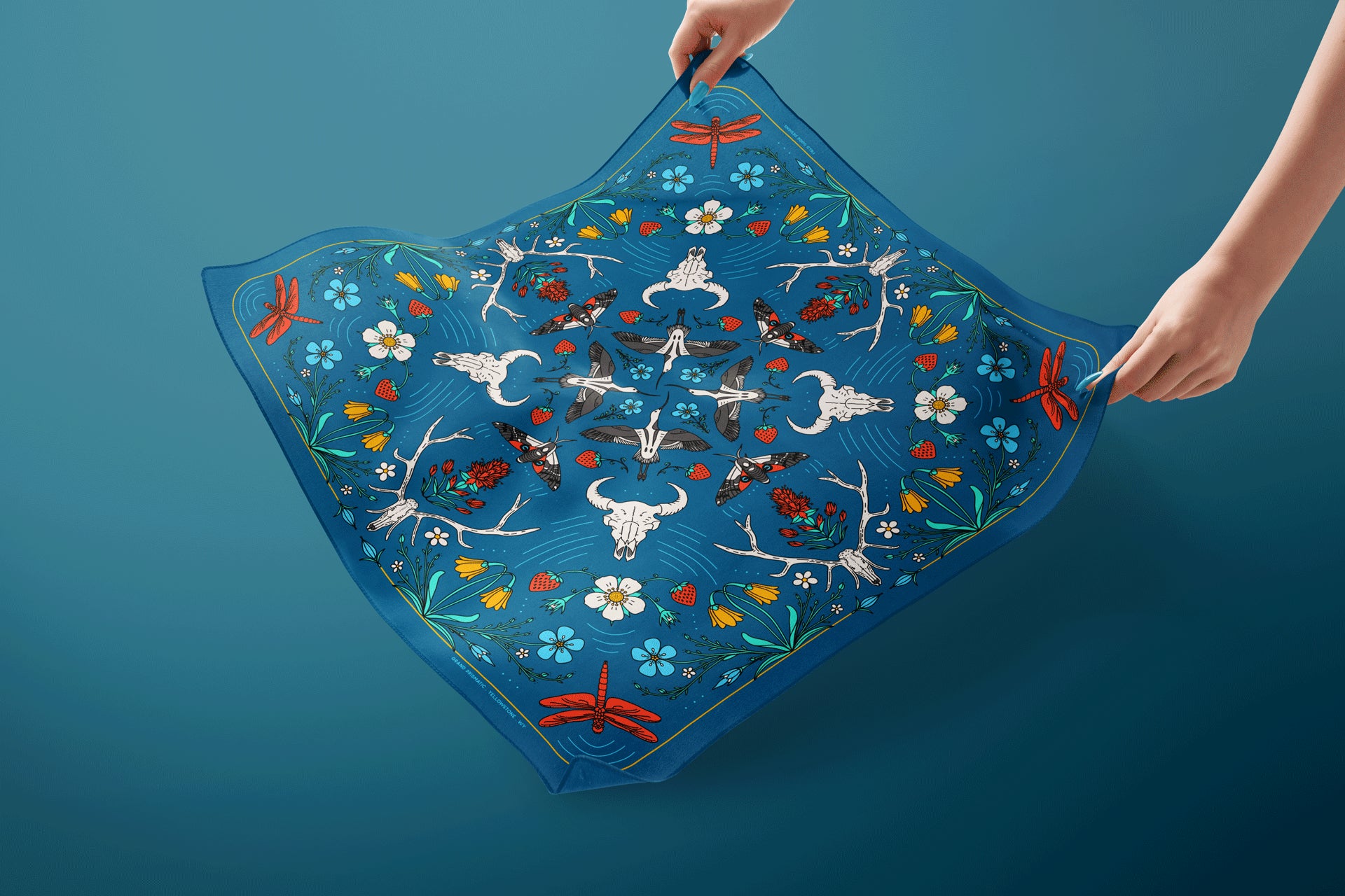 Grand Prismatic Spring - Yellowstone National Park - Bandana