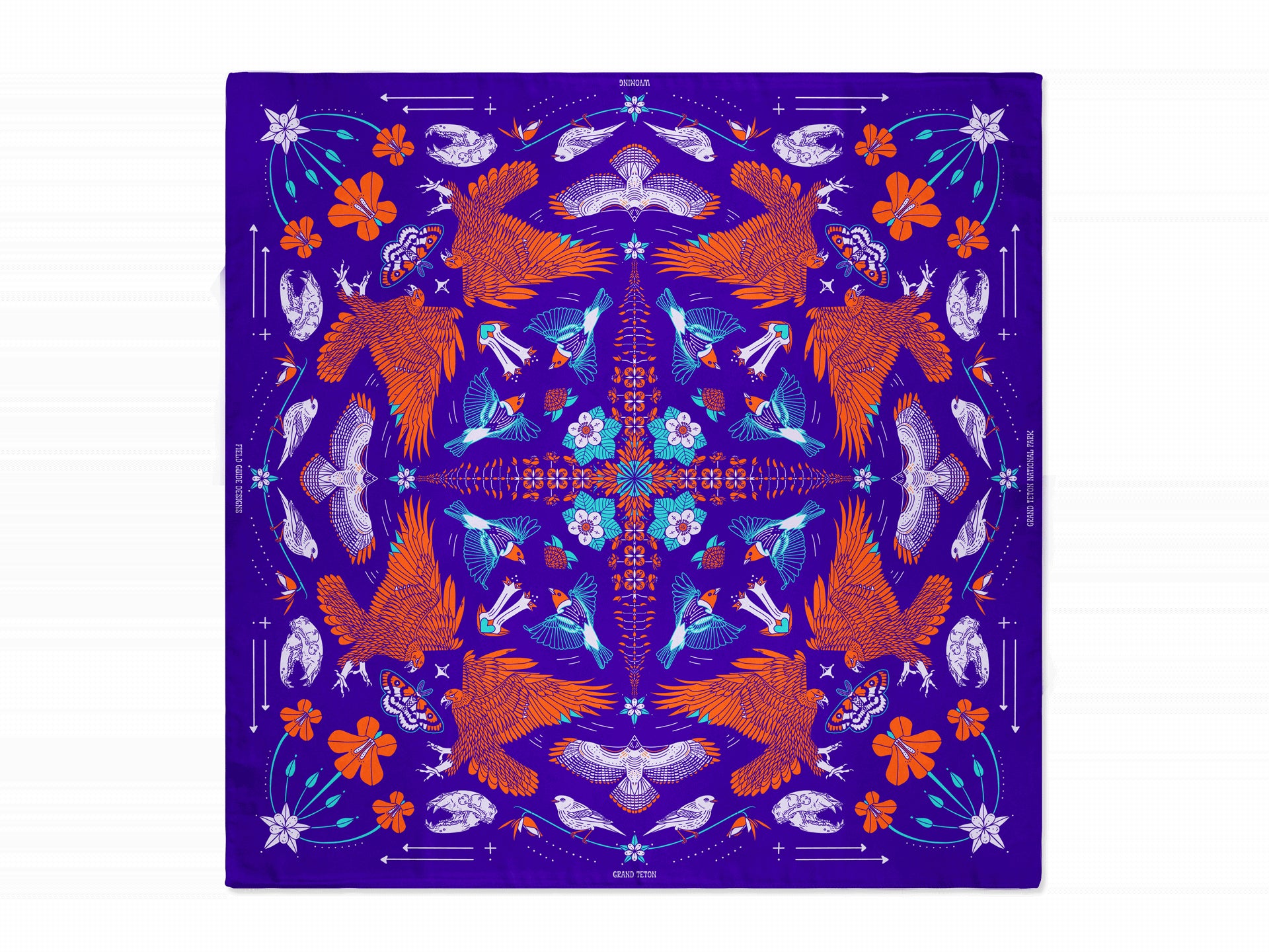Grand Teton - Teton National Park - Landmark Bandana