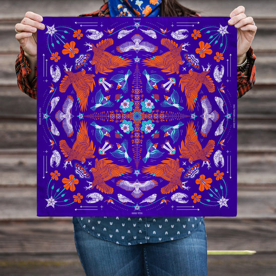 Grand Teton - Teton National Park - Landmark Bandana