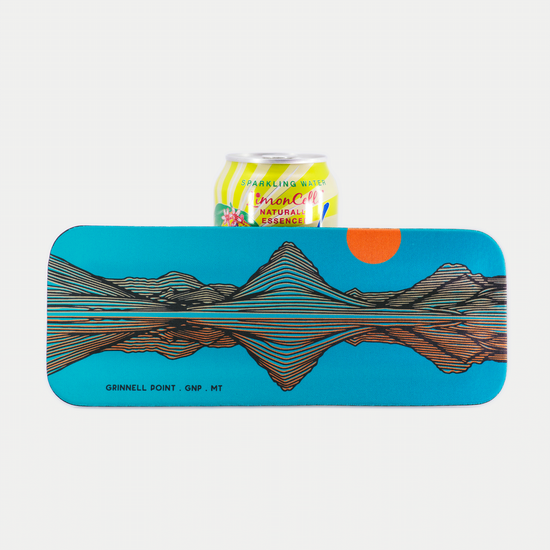 Grinnell Point, Glacier Park, Montana Slap Koozie