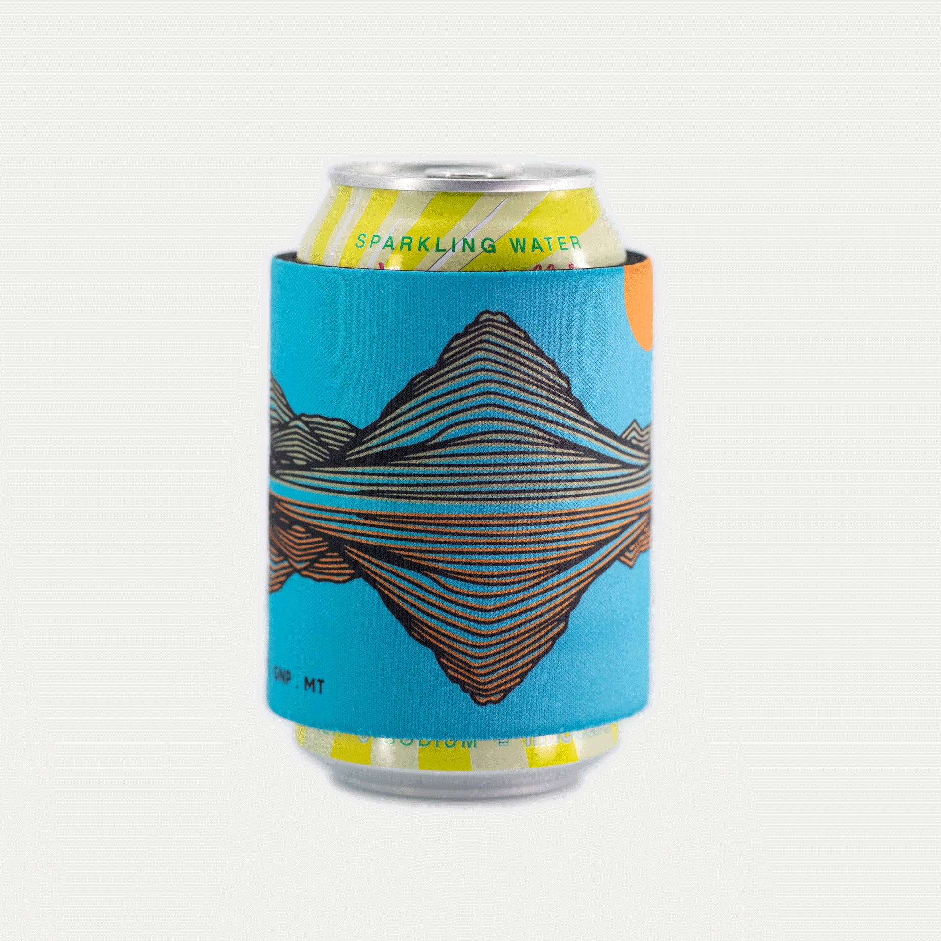 Grinnell Point, Glacier Park, Montana Slap Koozie
