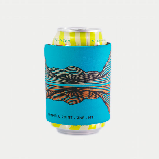 Grinnell Point, Glacier Park, Montana Slap Koozie