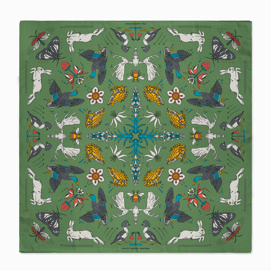 Hyalite Canyon - Bozeman, Montana - Landmark Bandana