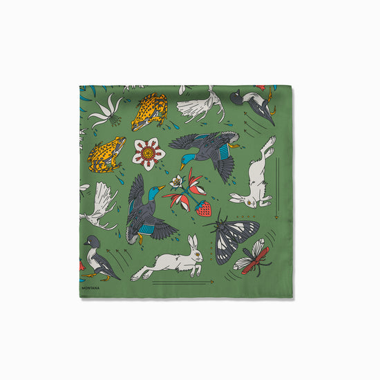 Hyalite Canyon - Bozeman, Montana - Landmark Bandana