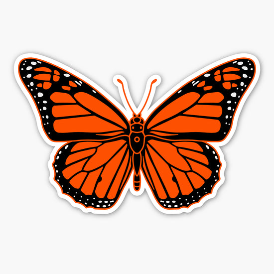 Monarch Butterfly Sticker