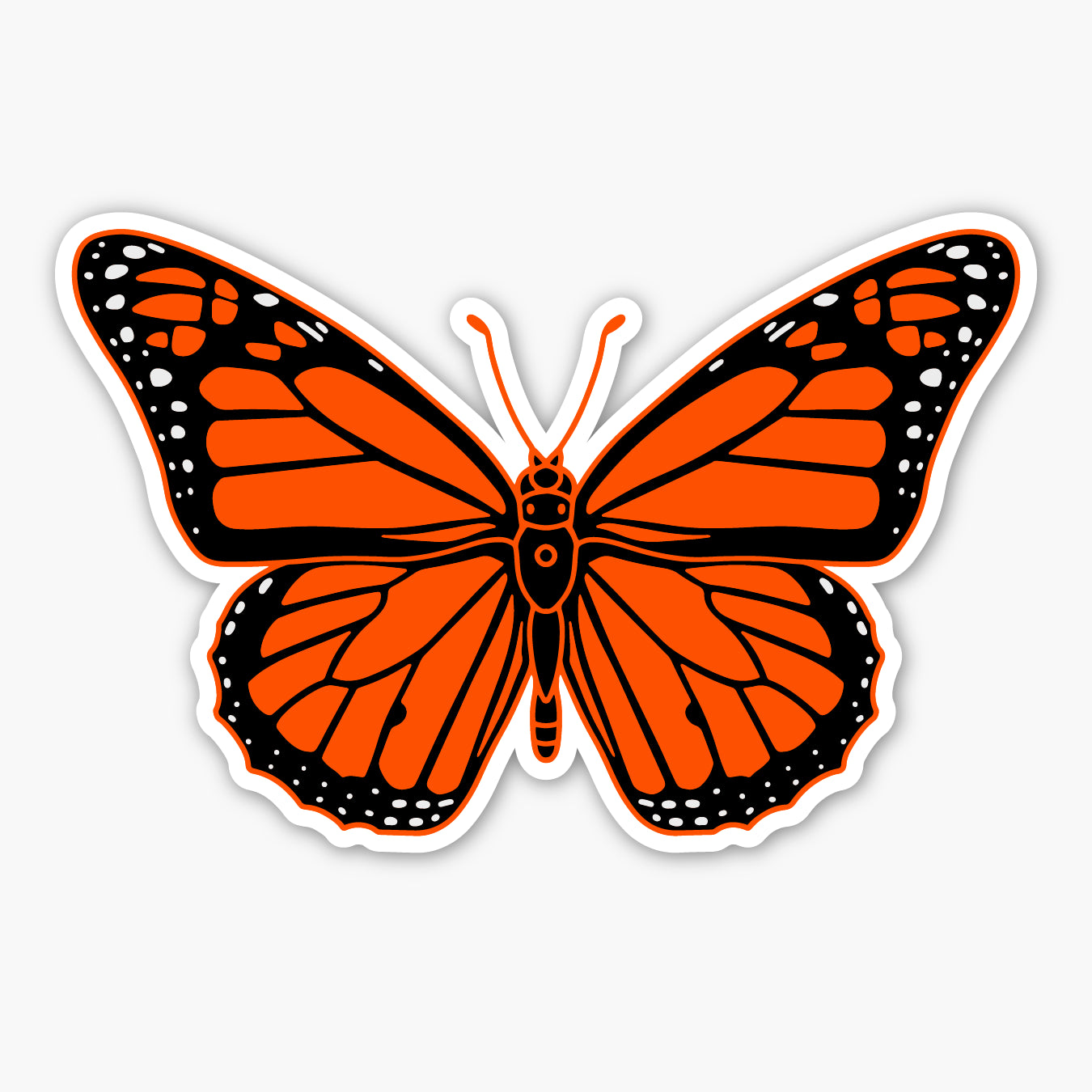 Monarch Butterfly Sticker