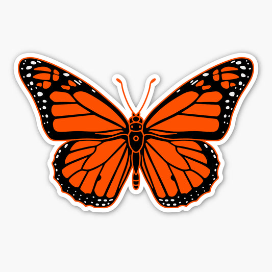 Monarch Butterfly Sticker