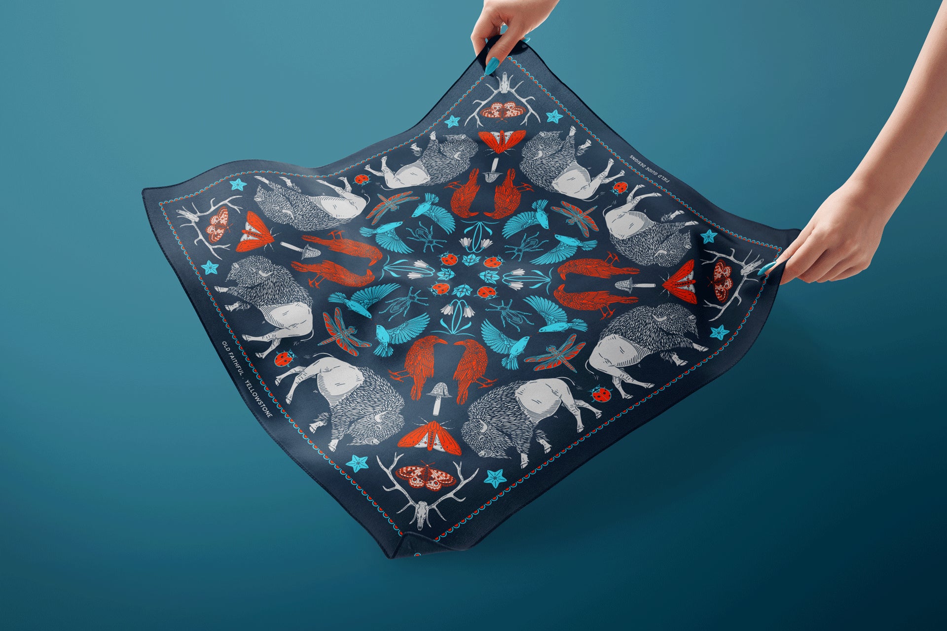 Old Faithful - Yellowstone National Park - Bandana