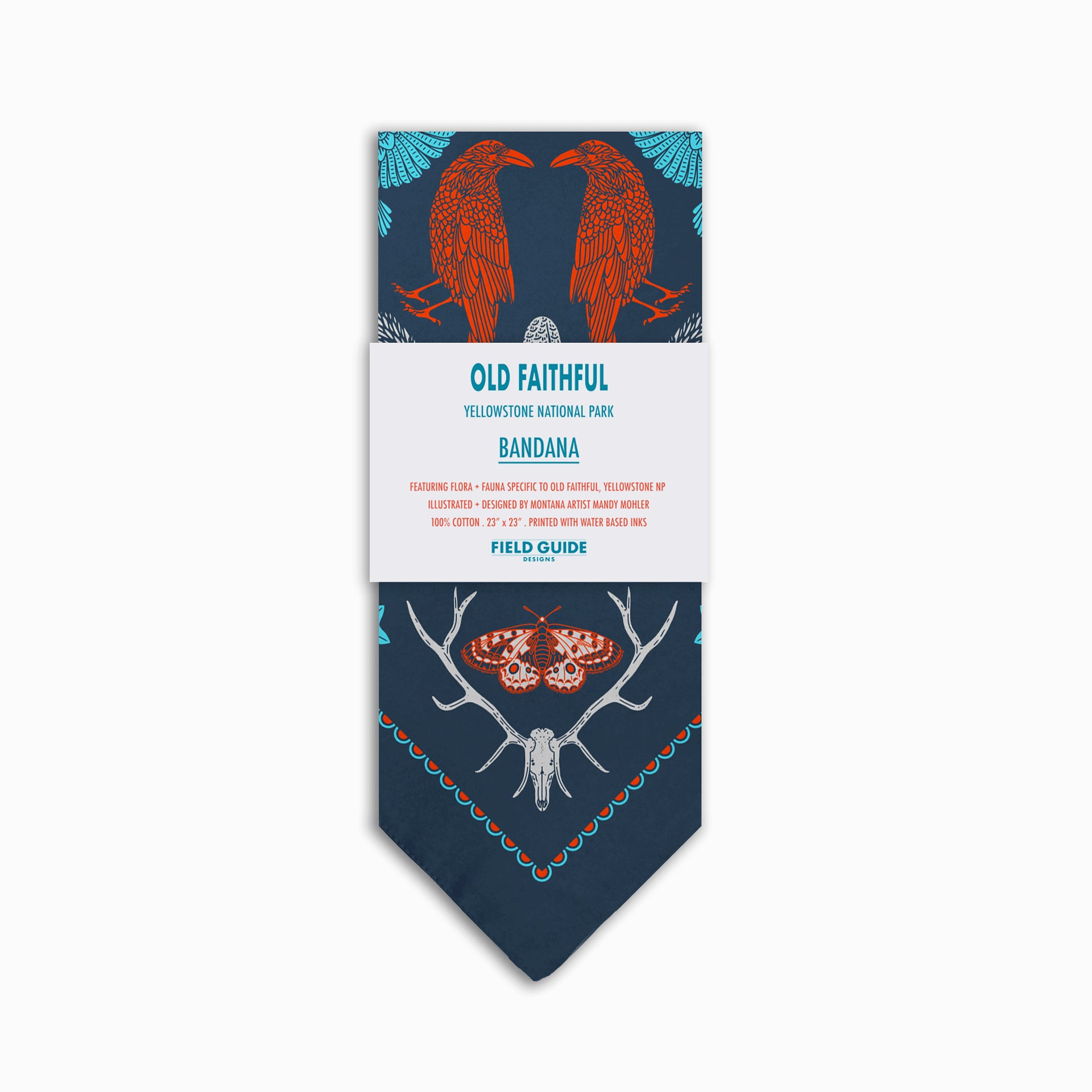 Old Faithful - Yellowstone National Park - Bandana