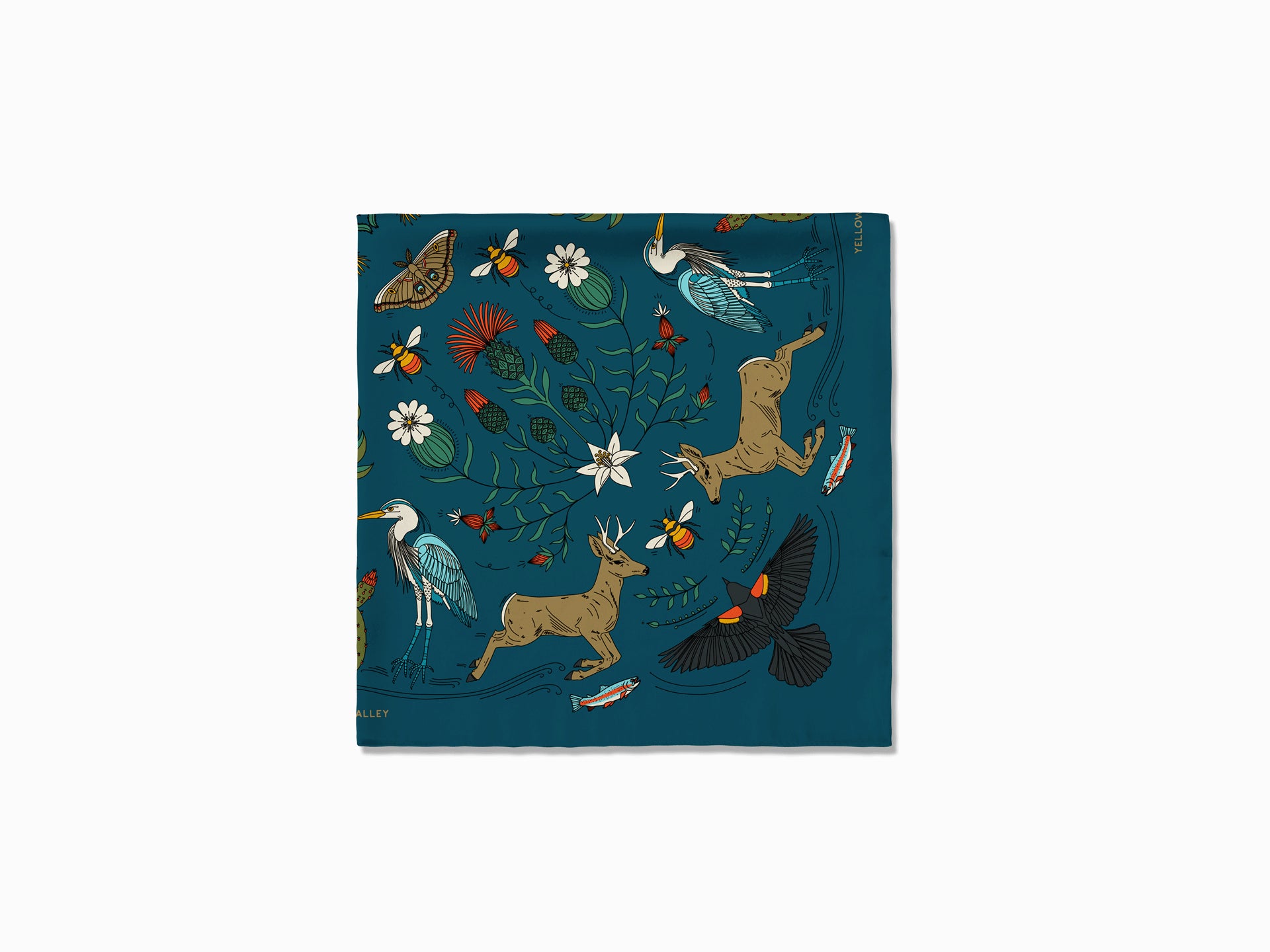 Paradise Valley - Yellowstone River - Montana - Landmark Bandana