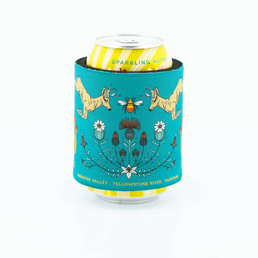 Paradise Valley - Yellowstone River, Montana - Slap Koozie