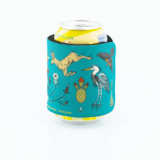 Paradise Valley - Yellowstone River, Montana - Slap Koozie