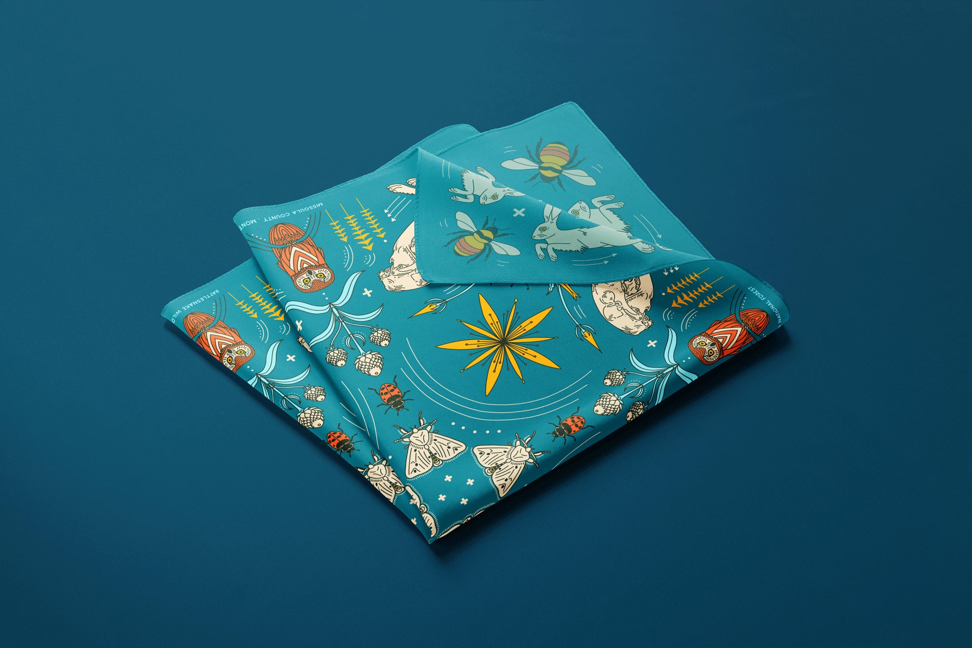 Rattlesnake Wilderness - Missoula, Montana - Landmark Bandana