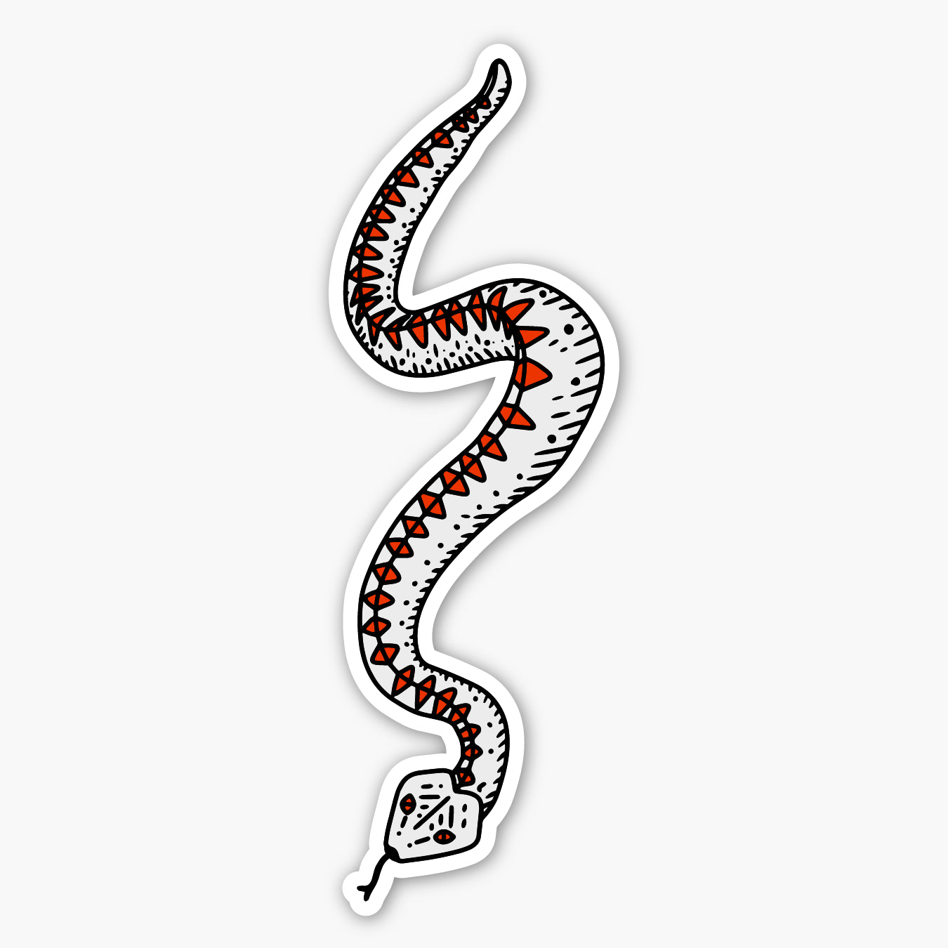 Sidewinder Snake Sticker